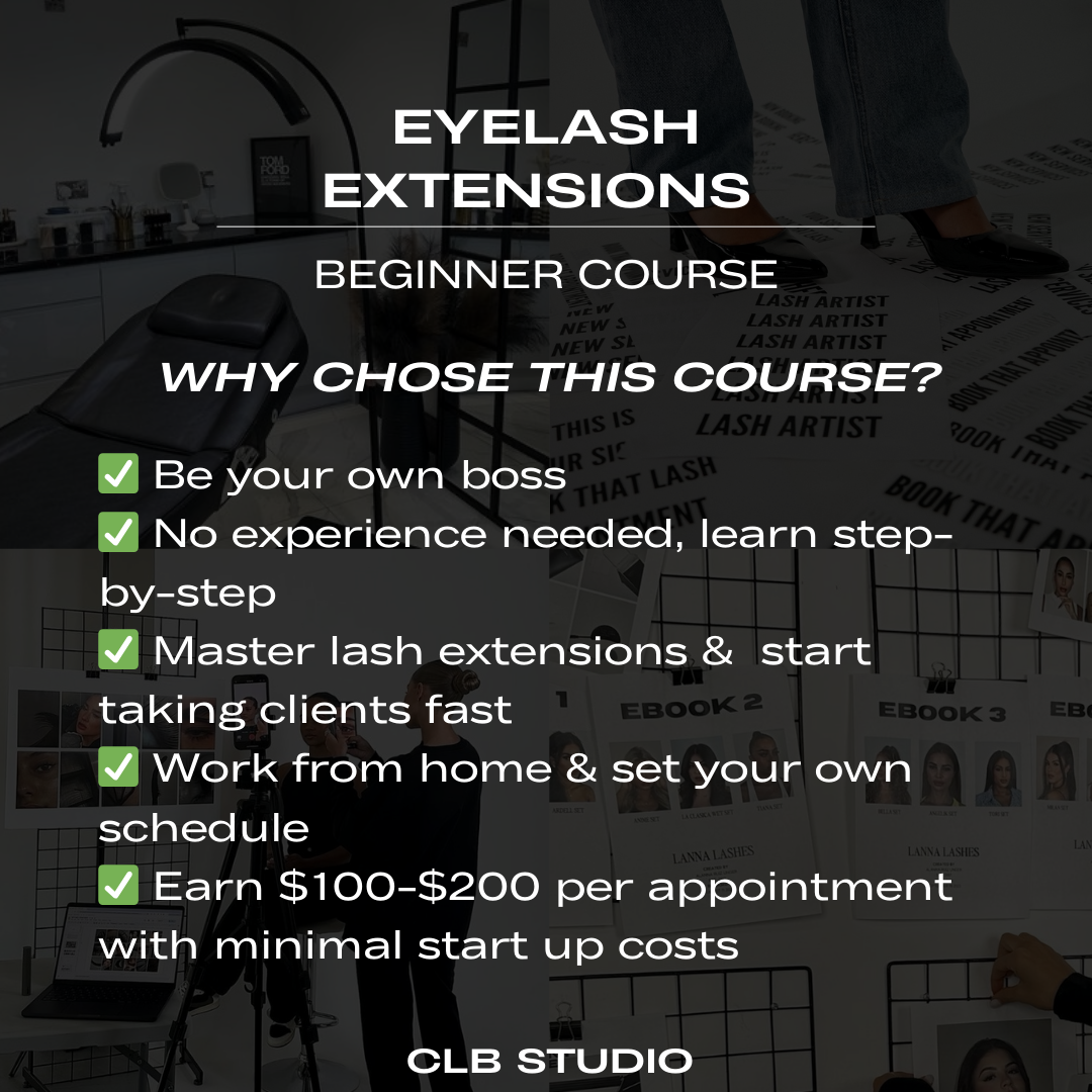 Beginner Eyelash Extension Online Course